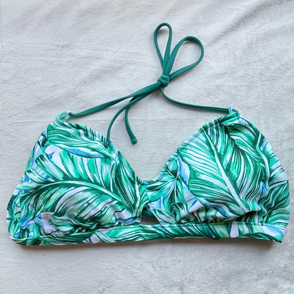 Tropical bikini top